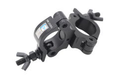 Double clamp pour tube 50mm largeur 30mm CMU 250kG noir