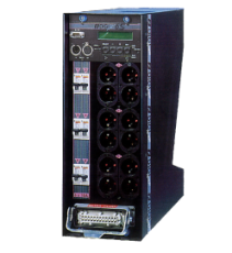 Bloc de puissance Robert Juliat Digitour 6s 6 doubles fiches NF avec Harting et charge pour fluo