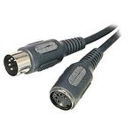 Rallonge Din ou midi mâle vers femelle 5 broches 5m