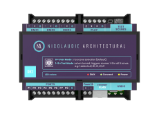 DINA DR2 Lite contrôleur d'éclairage sur Rail Din 99 scènes DMX