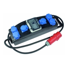 Distibution sur P1716A tétrapolaire vers 6 PC16A Française avec interdiff