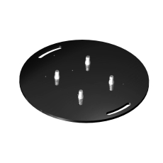 Embase lourde Duratruss diamètre 65 cm 37.5Kg DT BPS-650