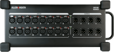 DX168 Allen & Heat boîtier de scène 16 entrées 8 sorties pour consoles SQ dLive