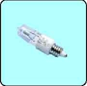 E10 Tube halogène Clair 28V 75w Céramique