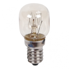 Lampe E14 230V 15W 25X55 pour réfrigérateur