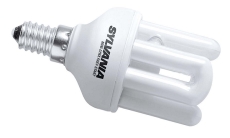 Ampoule Eco E14 9W Blanc Brillant 840 Sylvania Fast start