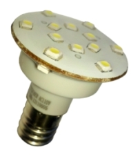 Ampoule led E14 60V 16 led pour équipement forain Bleu