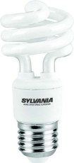 Ampoule Eco E27 15W spirale Sylvania MiniLynx Spiro Superior 10000h blanc neutre