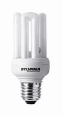 Ampoule Eco E27 15W Blanc chaud Sylvania Minilynx Fast Start V2