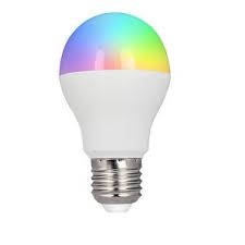 Ampoule led E27 6W RGBW+Blanc chaud 4 zones CCT