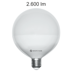 Ampoule Beneito Faure led Globe 120mm E27 22W 3000K 2500 lumens