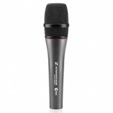 e865-S Sennheiser - Micro Statique supercardioïde avec interrupteur