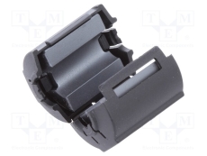 Noyau de ferrite sur fil rond 300MHz noir