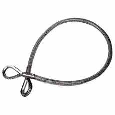 Elingue de levage  câble 10mm CMU 1T longueur 2m