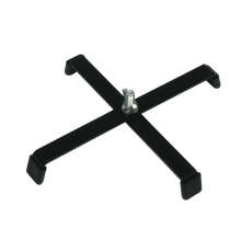 Embase de Sol ADJ FSL4 Acier Noir 4 pieds