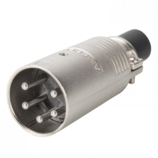 EP-5-12 Amphenol - Fiche mâle 5 broches à souder