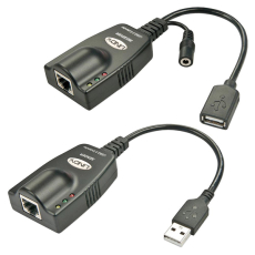 Kit Emetteur/Récepteur LINDY USB 2.0 sur câble Cat5 UTP 100m max