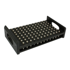 Plateau de flight case pour 96 goupilles coniques