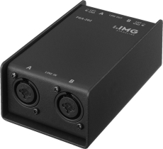 FGA - 202 IMG Stageline - Transformateur professionnel Ligne 2 canaux - Réduction des interférences