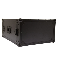 Rack 6U pro avec capot arriere fermeture papillon série black case