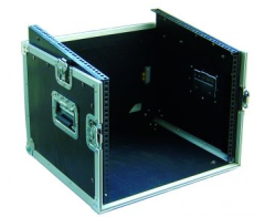 Rack de régie 6U vertical et 10U horizontal avec capots Haut et face avant