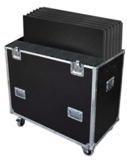 Flight case pour 6 praticables PLTL1 1m x 1m avec pieds