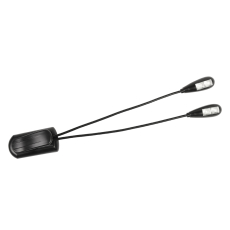 Double lampe led sur flexible avec pince pour éclairage pupitre