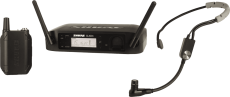 Micro Shure - GLXD14E-SM35-Z2 Complet -Emetteur ceinture GLXD1- Bande Z2