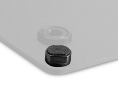 GXSP10015 Gravity Jeu de 2 pieds pour plaques de montage carrées avec vis