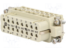 Insert femelle harting HAN32 pour contacts de 17 à 32