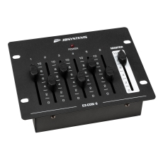 EZ-CON 6 Jb Systems - Petit contrôleur DMX 6 canaux très simple d’utilisation avec alimentation intégrée