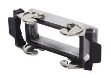 Embase 16 poles avec griffes harting bas profil