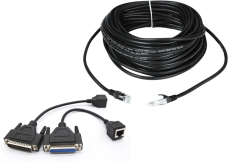 Câble ILDA db25 sur RJ45 longueur 50m