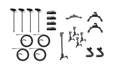 KIT-4099-DP-4C DPA - 4099 CORE+ Classic Touring Kit de 4 micros instrument Loud SPL avec accessoires