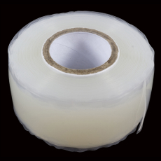 Ruban autosoudant en silicone - 24mm x 3,6m - translucide