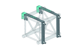 Liaison mobile pour carré 390 vers carré 390 ASD