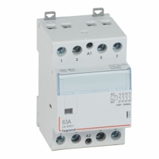 Contacteur de puissance CX³ bobine 230 sans commande manuelle 4P 400V 63A - contact 4F - 3 modules