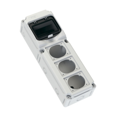 Boîtier vide Série Flex 6 modules et 3 prises PCE