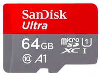 Carte SD XC 64Gb sandisk