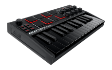 MPK Mini MKIII BK Akai - Clavier midi USB 25 touches 8 pads noir.