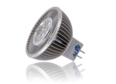 MR16 à led GU5.3 12V 7W blanc neutre 3750-4250K 25°