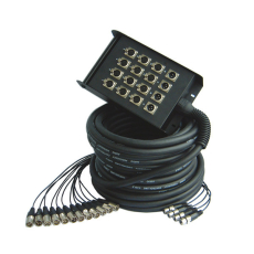 Multipaire XLR Power Acoustics 24 IN - 8 OUT 30m