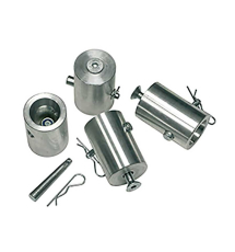 Lot de 4 demi manchons femelle kits de jonction MZE290 pour embase structure ASD