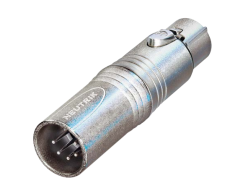 NA3F5M Neutrik - Adaptateur XLR3 Femelle - XLR5 Mâle
