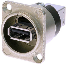 Embase USB A vers USB B Neutrik