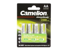 Blister de 4 accus rechargeables NIMH LR6 1,2V 2300mAh