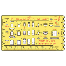 Normographe Lumière n°1 - Symboles de base