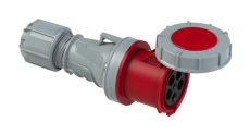 Prise P17 femelle 63A  tétrapolaire 5 broches IP66/67
