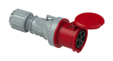 Prise P17 femelle 63A  tétrapolaire 5 broches IP44