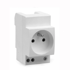 Prise modulaire 2 P+T Ohmtec